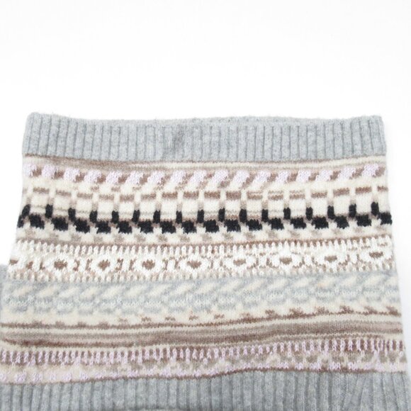 Anthropologie Daily Practice Turtleneck Sweater Dress Grey Motif Medium - Picture 12 of 12